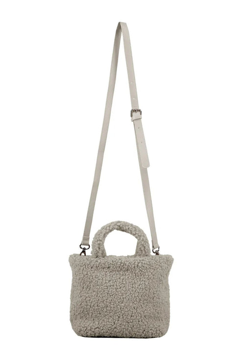 Censured Borsa a spalla Borsa Donna in teddy a tracolla Beige WWC091FCU3-139 - Francavilla Moda
